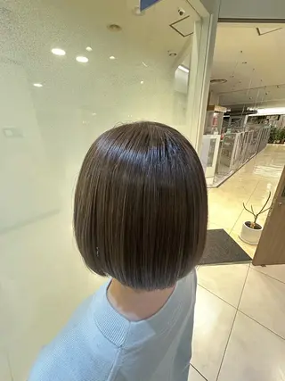 ショート パーマ 縮毛矯正/髪質改善/ 艶髪ササキナツミのヘアスタイル