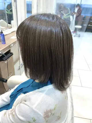 ミディアム カラー 横山 直輝のヘアスタイル