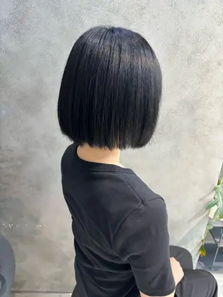 ショート カラー ヘアアレンジ ボブ/透明感ベージュ 🫧クルミ🌟のヘアスタイル