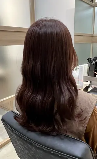 ロング 田中 絵理のヘアスタイル