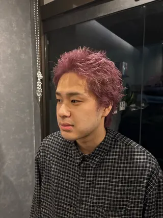 ショート UNCHEL所属・空閑 永知のヘアスタイル