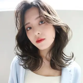 ミディアム カラー 奈良/登美ヶ丘/ Yutaのヘアスタイル