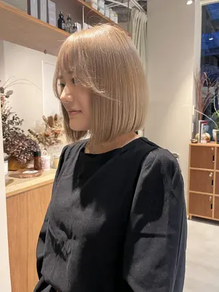 ミディアム yelm (official)のヘアスタイル