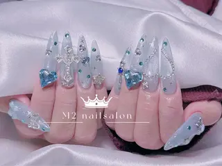 ネイル 長さだし専門店 M2　rikaのネイルデザイン