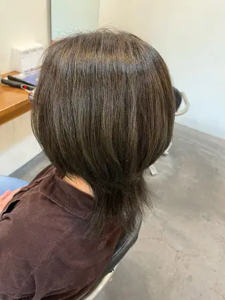 ショート カラー 丸山 菜々子のヘアスタイル