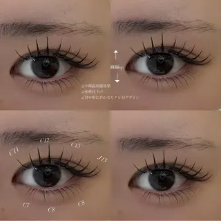 マツエク・マツパ luana sayakaのマツエク・マツパデザイン