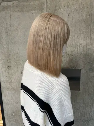 ミディアム カラー ♡ハイライトカラー shinri♡のヘアスタイル