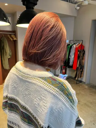 ミディアム カラー 🩷ハイトーン透明感 レイヤー🩷ユリカのヘアスタイル