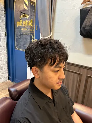 パーマ メンズ 伊藤 博紀のヘアスタイル