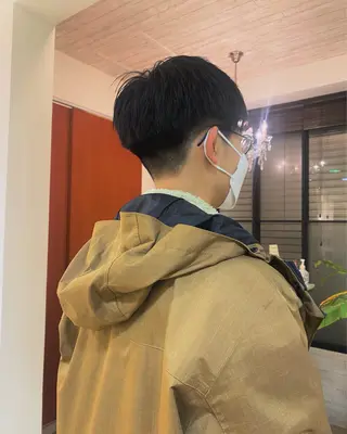 ショート メンズ Fuse所属・Hana ⭐️カラーモデル募集のヘアスタイル