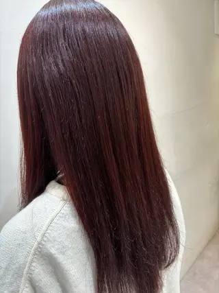 ロング カラー minx sign所属・MINX SIGN 🎀Yunaのヘアスタイル