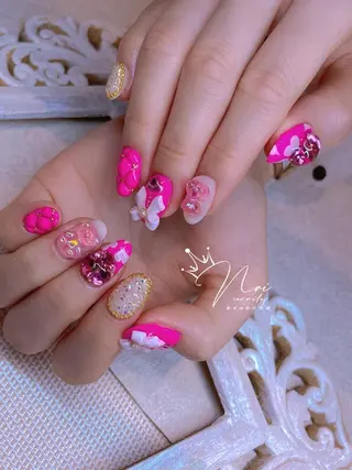 ネイル 長さだし専門店 M2　rikaのネイルデザイン