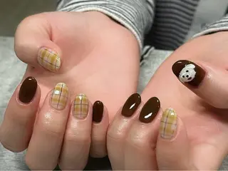 ネイル 【Zina京都駅前】 きぬがわ らむのネイルデザイン