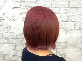 ミディアム 艶髪ブリーチカラー 💗manaka💗のヘアスタイル