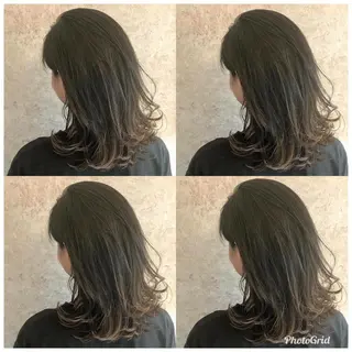 カラー レイヤーカット 早崎太生のヘアスタイル