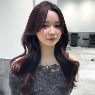 ロング カラー GO TODAY 原宿Verno店所属・韓国系支持率No.1 レイヤー特化/きょうのヘアスタイル