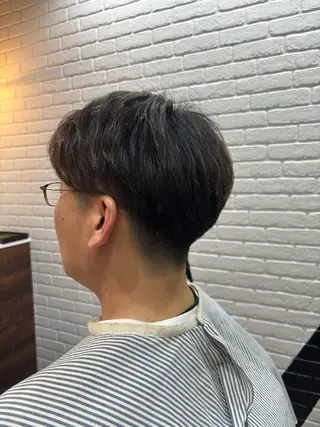 ショート メンズ 上田 美羽のヘアスタイル