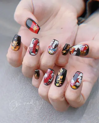 ネイル Blushオーナー Shiinaのネイルデザイン