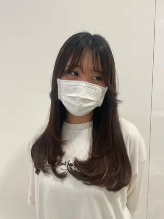 ロング 𝐲𝐮𝐫𝐚🩰 湘南台/大人ショートのヘアスタイル