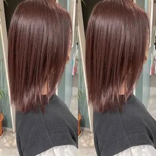 ミディアム 髪質改善will hairdesignのヘアスタイル