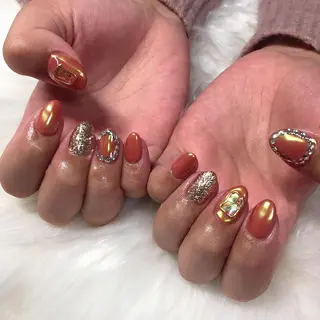 ネイル 西岡 杏のネイルデザイン