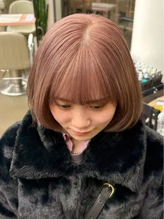 ショート カラー riko表参道/ ボブ/アンニュイヘアのヘアスタイル