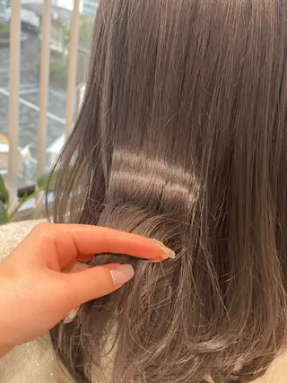 ロング カラー knock【ノック】所属・烏丸韓国ヘア🇰🇷 ayaka🎀のヘアスタイル