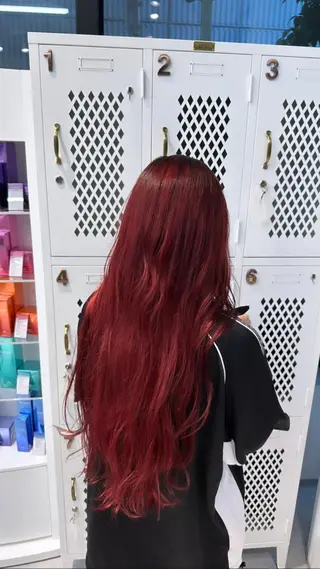 ロング カラー レイヤーカット/ 堺 健人のヘアスタイル