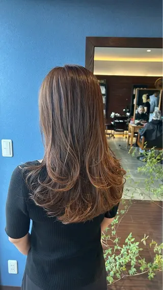 ロング 🍑Kubu🍀 Momo🍑のヘアスタイル