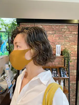 ショート カラー newline銀座所属・👑銀座ショート/ 絶壁補正/金子涼👑のヘアスタイル