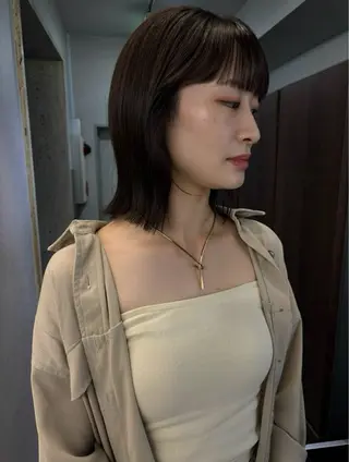 ミディアム カラー Opus🐕kato Mizuki🐕のヘアスタイル