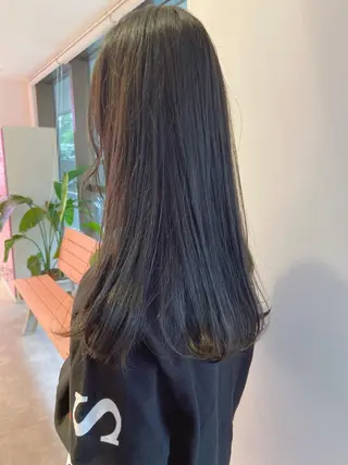 ロング カラー パーマ ヘアアレンジ レイヤーカット指名 No.1💖マユカのヘアスタイル