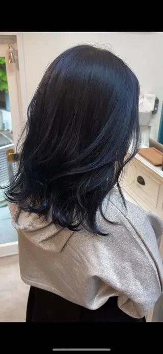 ミディアム 【抜け感ヘア🌿】 natuna.のヘアスタイル