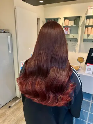 ロング カラー なつな/ 透明感カラーのヘアスタイル