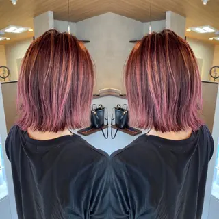 ミディアム カラー RIENSリエンス ✂️木村康二✂️のヘアスタイル