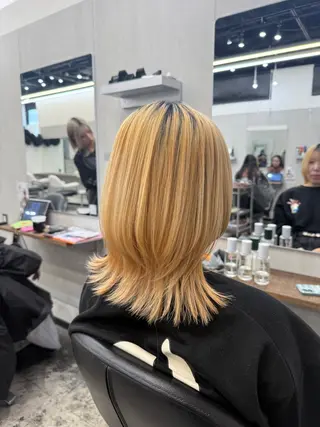 ミディアム カット¥1100 / 𝙍𝙪𝙣𝙖⟡.のヘアスタイル