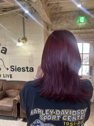 ミディアム ☁️透明感カラー☁️ Reikaのヘアスタイル