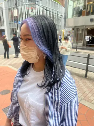 セミロング hair＆make LAMP所属・LAMP mashiroのヘアスタイル