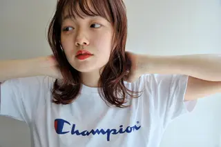 ミディアム OKAMOTO SUSUMUのヘアスタイル