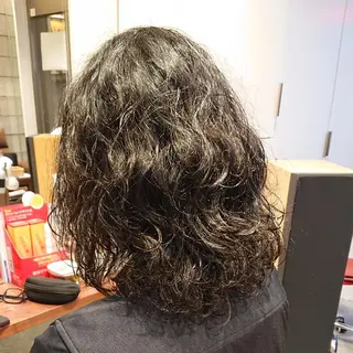 メンズ パーマ 真光 龍治のヘアスタイル
