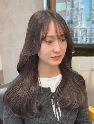 ロング カラー 韓国レイヤー🇰🇷 福澤　和嗣のヘアスタイル