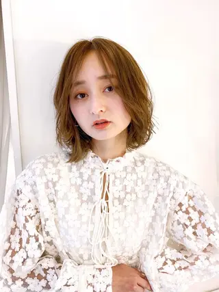 ミディアム 山中 大輝のヘアスタイル