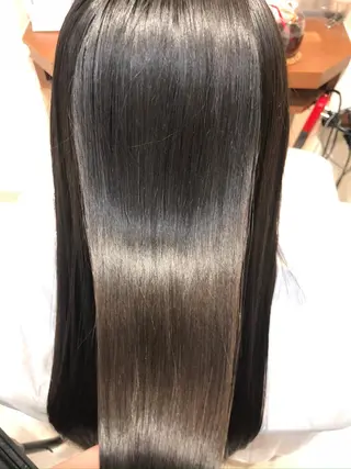 ロング 髪質改善/透明感 カラー/内藤有須加のヘアスタイル