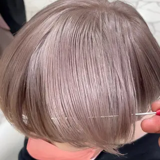 ショート カラー 大石 陽菜のヘアスタイル