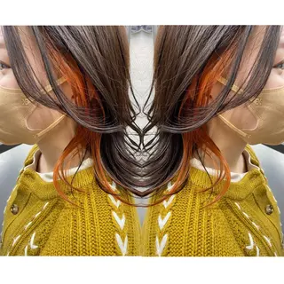 ミディアム カラー 艶カラー吉祥寺🌸 KAZUEのヘアスタイル