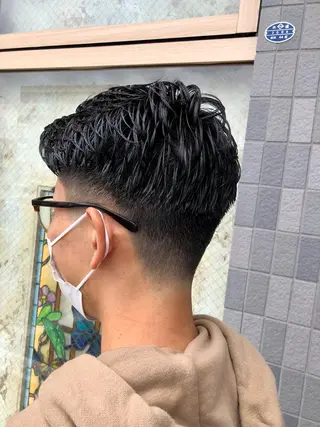 ショート メンズ Carina所属・セン北徒歩５分 キシタクのヘアスタイル