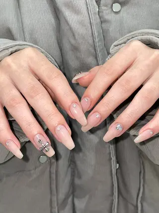 ネイル GO TODAY 吉祥寺Glint所属・うの 韓国ﾈｲﾙ໒꒱⋆⭒˚のネイルデザイン