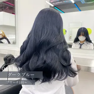 セミロング カラー ヘアアレンジ 🌼原宿JUICE／ official🌼のヘアスタイル