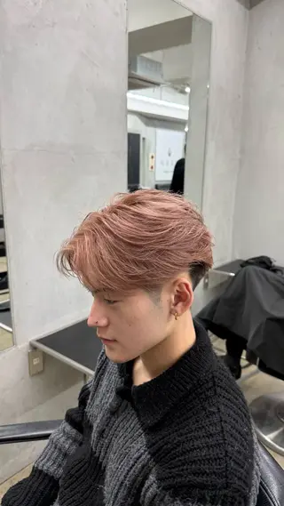 カラー SEED men'ssalon所属・田中 辰弥のヘアスタイル