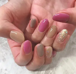 ネイル 西岡 杏のネイルデザイン